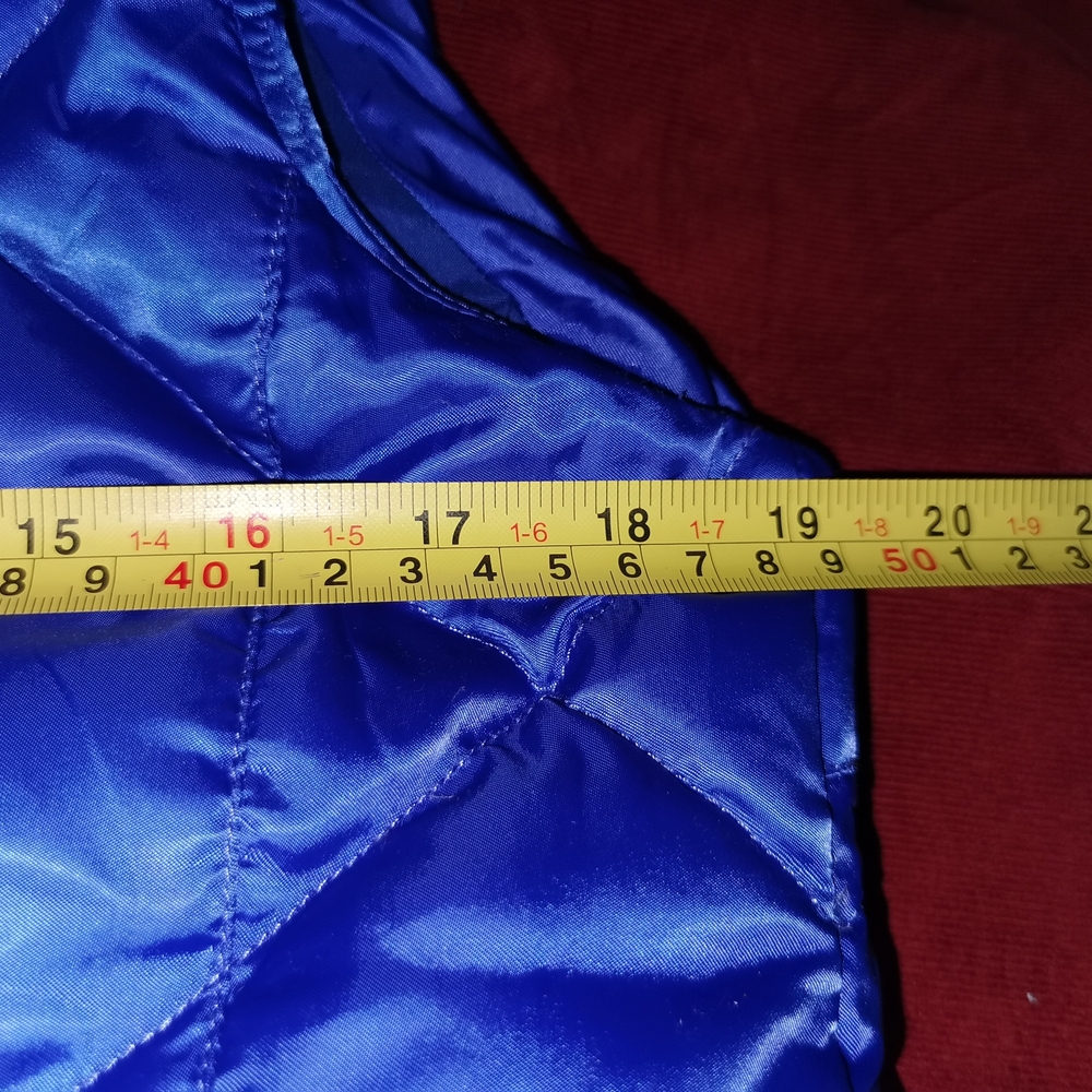 The‎ North Face Down Womens Royal Blue Quilted Vest - Picture 5 of 8